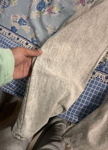 Washed Out Wide Leg Jeans