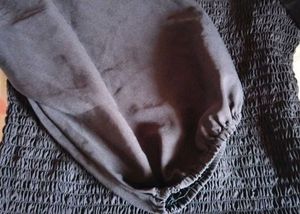 Smocked Balloon Sleeve Top