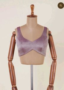 Lavender Tissue Blouse