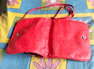 Stylish Red Crossbody Bag