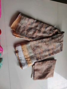 Elegant Printed Saree with Blouse