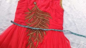 Beautiful Red Ethnic Gown