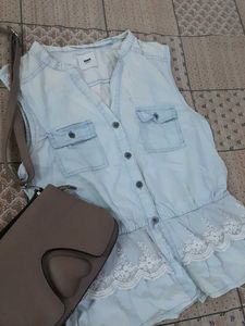 max denim top