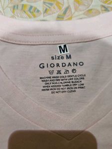 Pink V-Neck T-Shirt