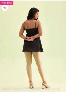 Go Colours Gold Shimmer Leggings