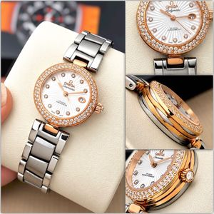 Omega Ladymatic Diamond Bezel Watch