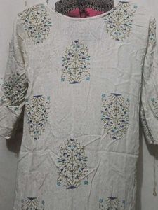 Elegant Block Print Kurta Set