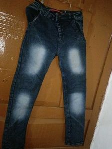 Stylish Blue Washed Jeans