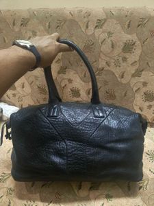 YSL Easy Y Black Leather Handbag