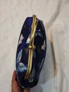 Vintage Butterfly Clutch Bag