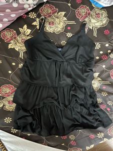 y2k black vintage top