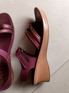 FLYING Pink Floral Sandals