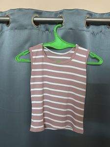 Striped Sleeveless Tank Top