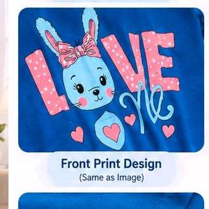 Women's Blue Night T-Shirt Dress