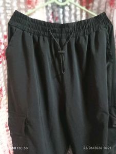Black Cargo Pants
