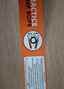 Skipping Rope With Wooden Handle