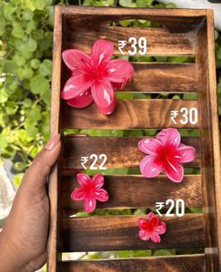 Acrylic Hair Clips, Strong Grip for Thick or
