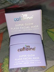 Coffeetime Super Glow Flash Facial Mask