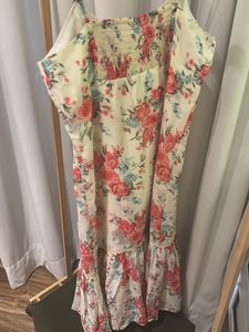 Floral Summer Midi Dress