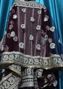 Purple Machine Chickenkari Heavy Partywear Outfit