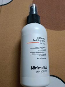 Minimalist Anti-Bacterial Relief Spray