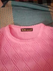 Pink Knit Sweater