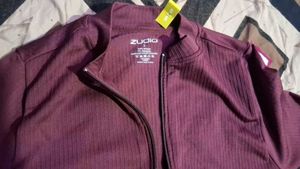 Zudio Ribbed Knit Zip-Up Sweater