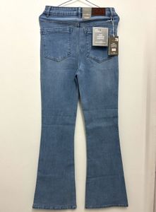 Light Wash Flare Leg Jeans