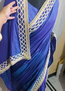 shinning 🌟 magic silk fabric shin like purple an
