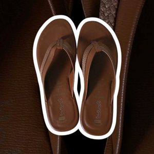 Stylish Brown Flip-Flops
