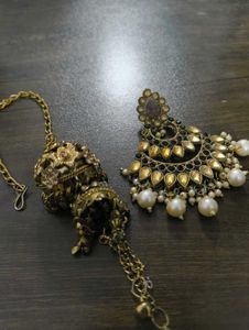 Maang Tikka and bridal decor jwel