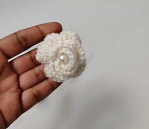 Handmade Crochet Flower Hair rubbers