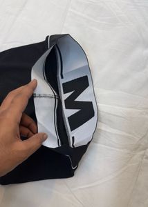 Black Leggings with M Logo