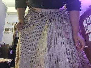 Indya Fairy Pink Maxi Skirt