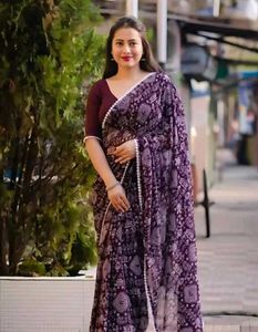 Stylish Printed Saree
