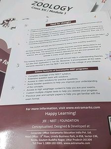 Extramarks Physics &amp; Botany Books for NEET