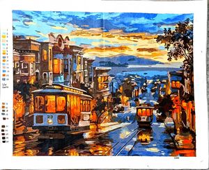 Completed Paint by numbers