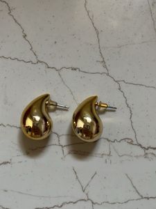 Gold Tone Earring Set - 4 Pairs