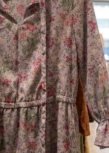 Floral Print Midi Dress