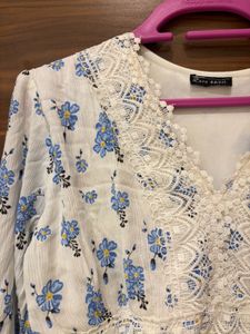Boho Floral Print Dress