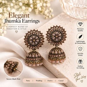Beautiful Jhumka Earrings