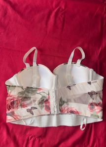 Floral Print Corset top