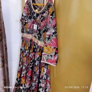 🎉Offer🎉Floral Print Kurta Set