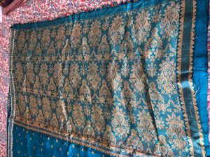 Pure silk Assam Paat Saree with attached borders
