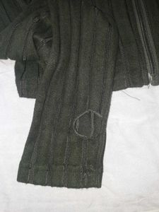 Ribbed Zip-Up Cropped Jacket
