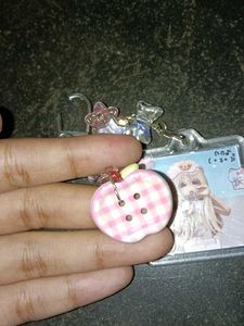 Kawaii Keychain with Charms