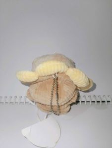 Cute Plush Toy with Sunflower Detail