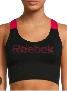 Reebok Sports Bra - Black & Red sez M