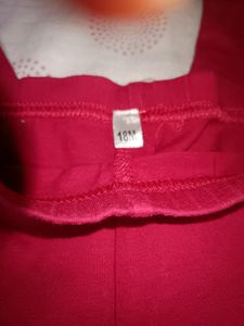 Electric Pink Legging For 18 Mo Girl