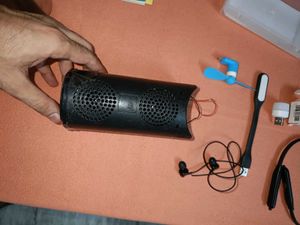 Speaker + headphone parts + usb lights+fan